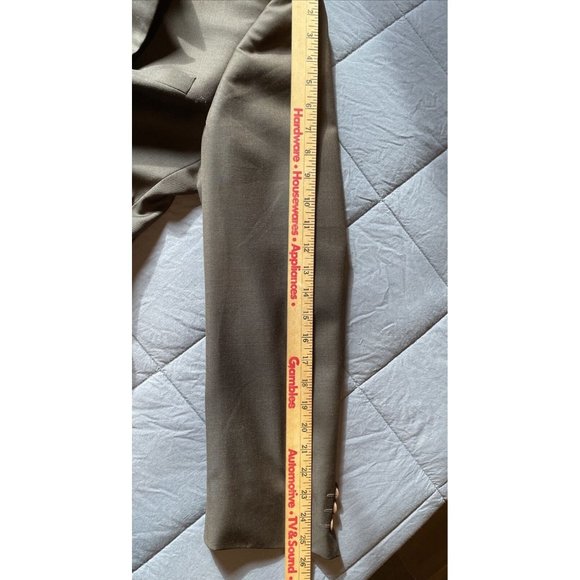 Cavelli 40L Sport Coat Blazer Jacket Brown 100%‎ Wool Tessuto by Zignone - Picture 7 of 11